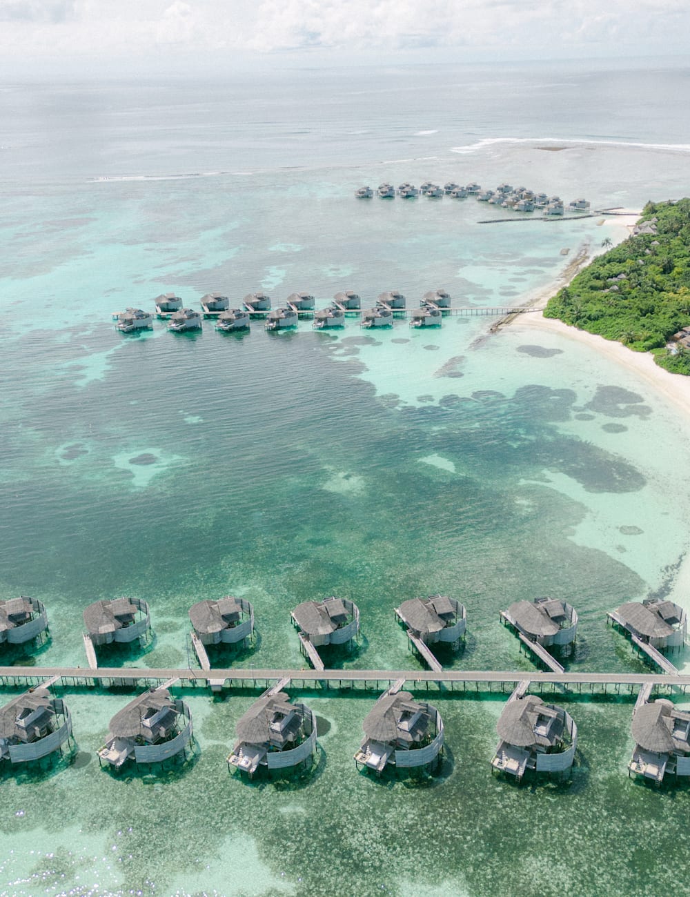 Six Senses Laamu from the air, by Holly Clark for Mr & Mrs Smith