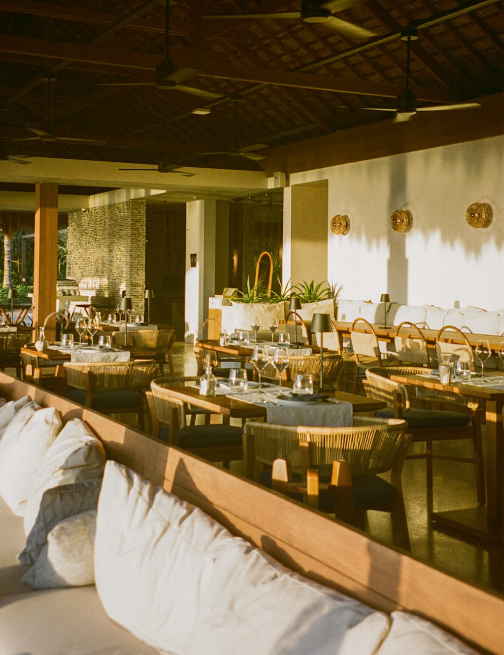 The sunlit restaurant at Cap Karoso, Sumba, by Hannah Dace for Mr & Mrs Smith