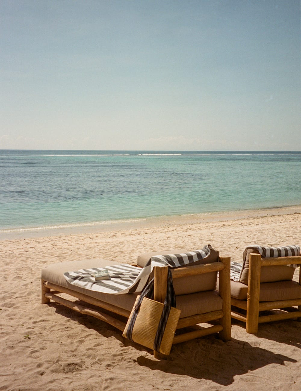 Beach loungers at Cap Karoso, Sumba, by Hannah Dace for Mr & Mrs Smith