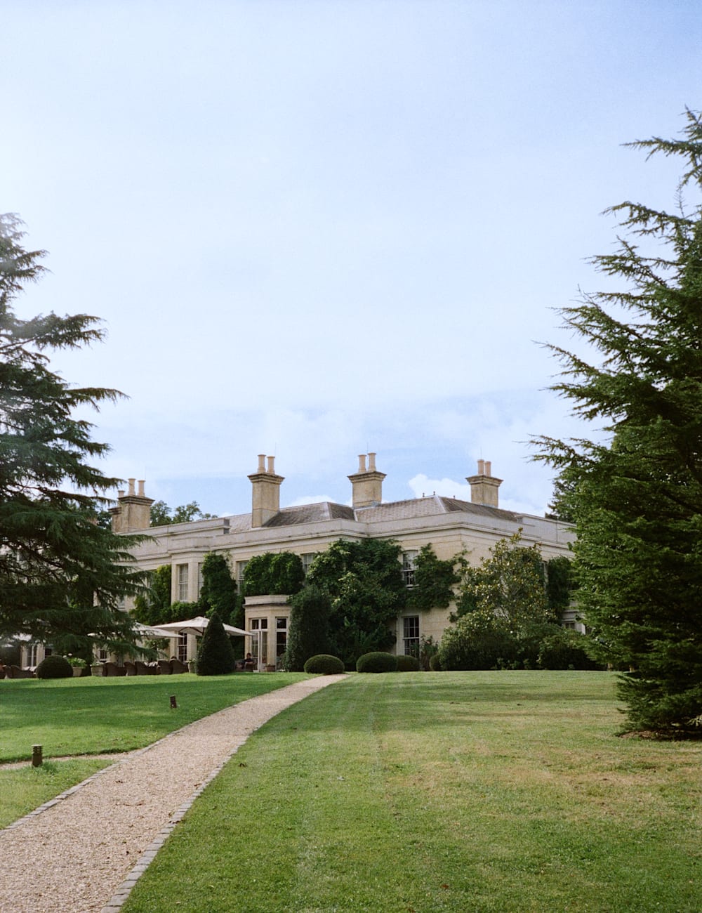 Country house in the grounds