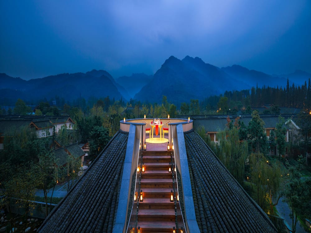 Private dining at Six Senses Qing Cheng Mountain | Mr & Mrs Smith