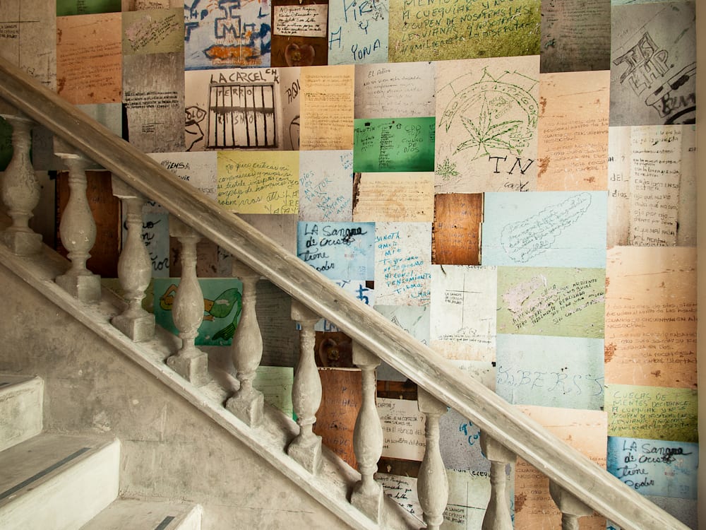 American Trade Hotel staircase