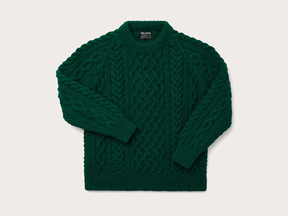 Filson jumper in green