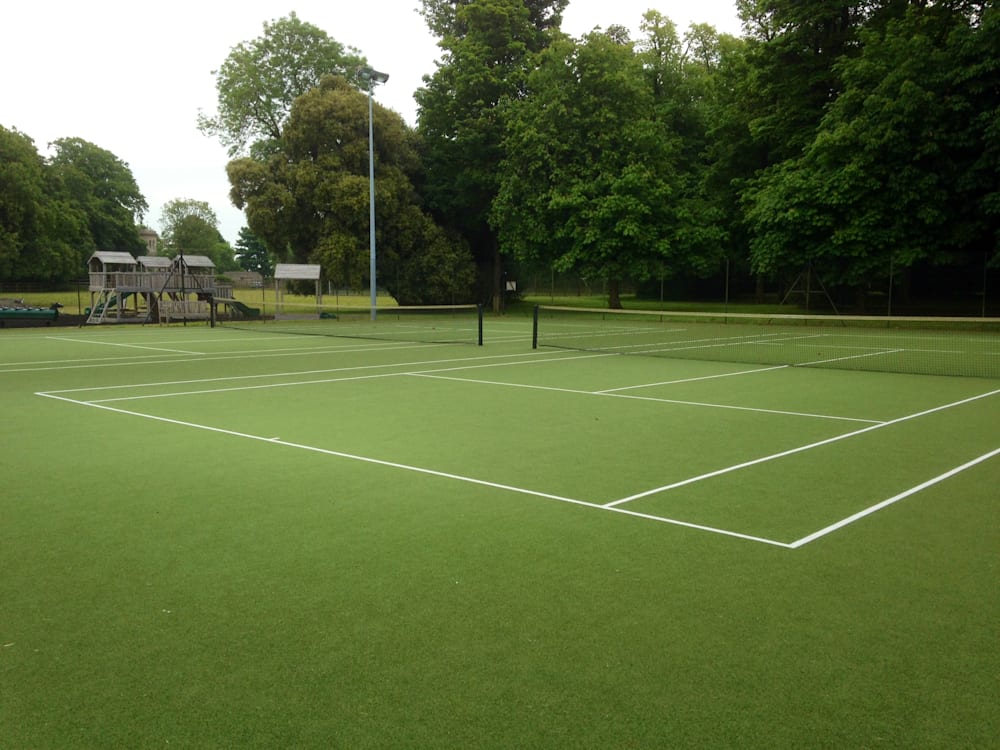Tennis courts