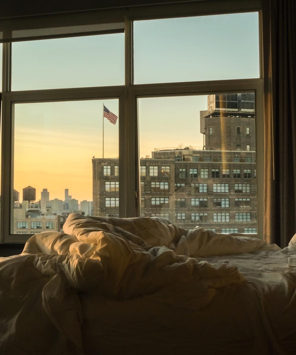 Views from a bedroom at ModernHaus SoHo, New York