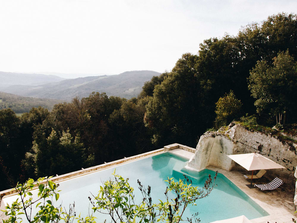 Borgo Pignano hotel pool in Tuscany | Mr & Mrs Smith
