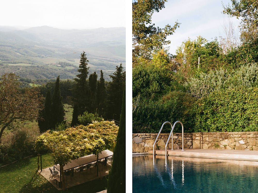 Exterior and pool of Monteverde in Tuscany | Mr & Mrs Smith